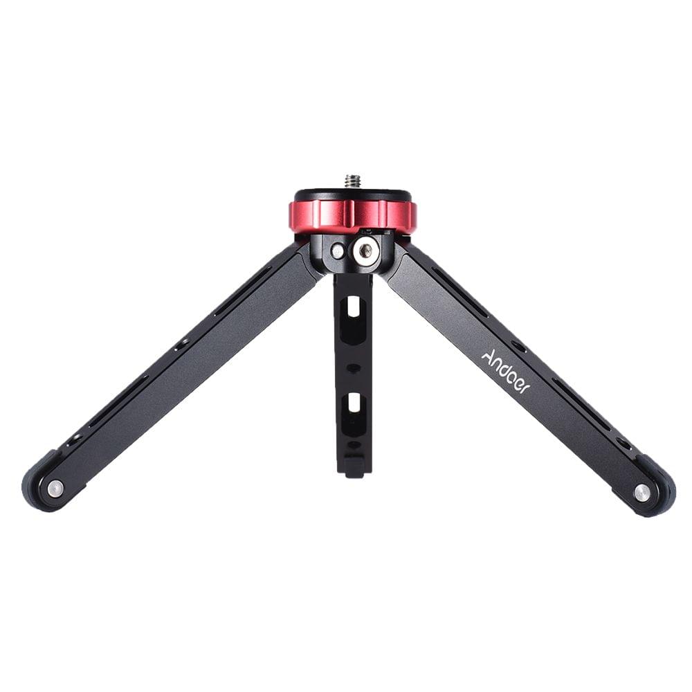 Andoer MT-01 Portable Aluminum Alloy Tabletop Tripod Mini