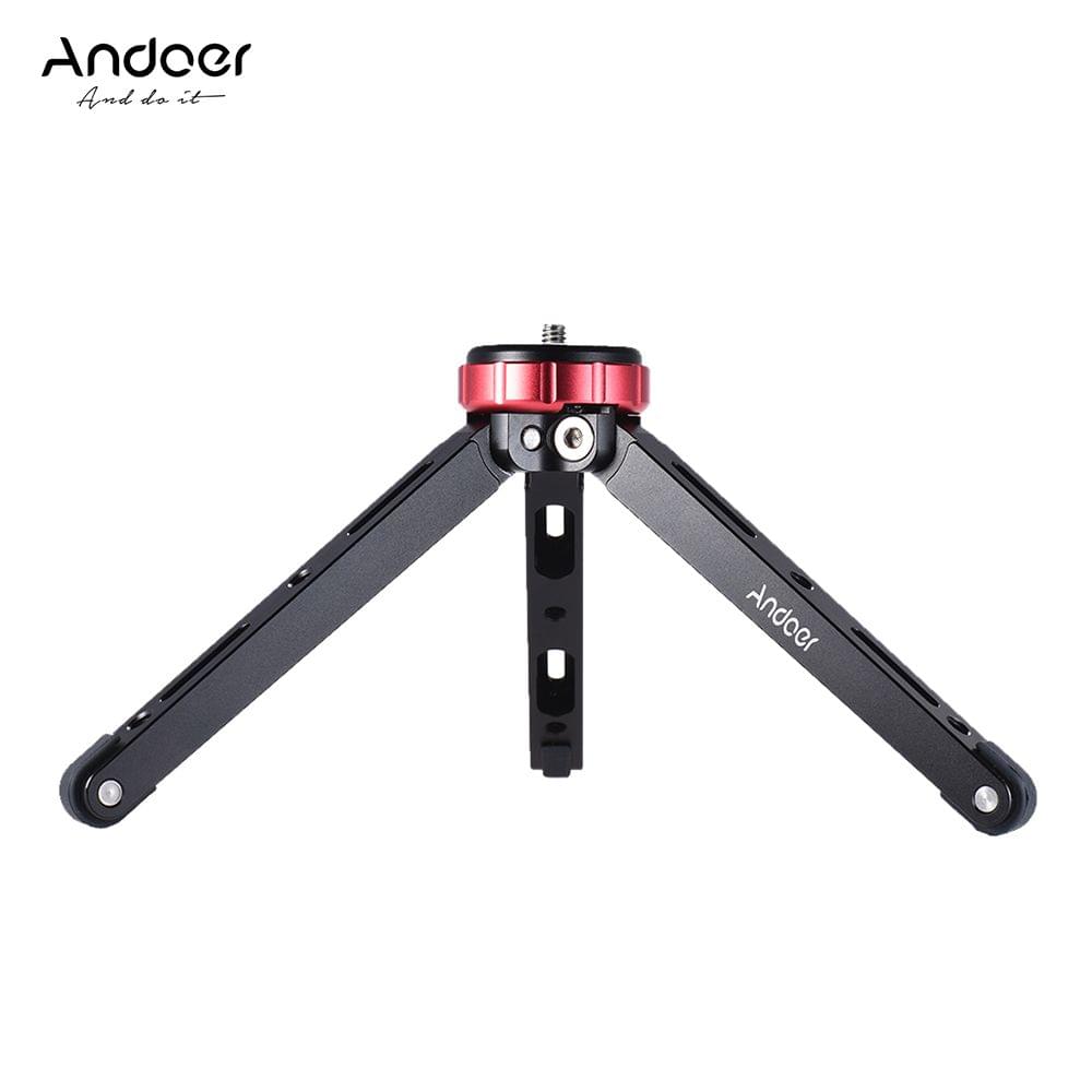 Andoer MT-01 Portable Aluminum Alloy Tabletop Tripod Mini