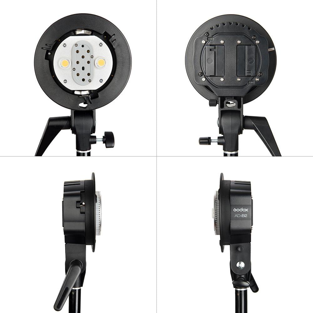 Godox WITSTRO AD-B2 AD200 Dual Power Flash Head Bowens Mount