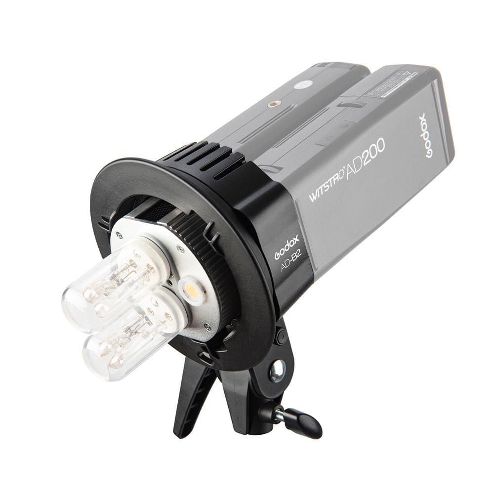 Godox WITSTRO AD-B2 AD200 Dual Power Flash Head Bowens Mount