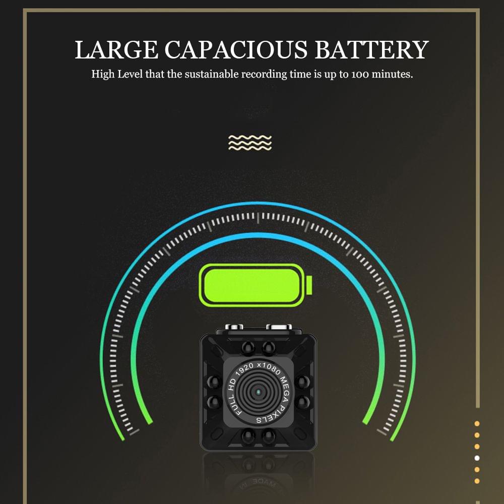 SQ10 Mini Camera Recorder Full HD 1080P Micro DV Motion