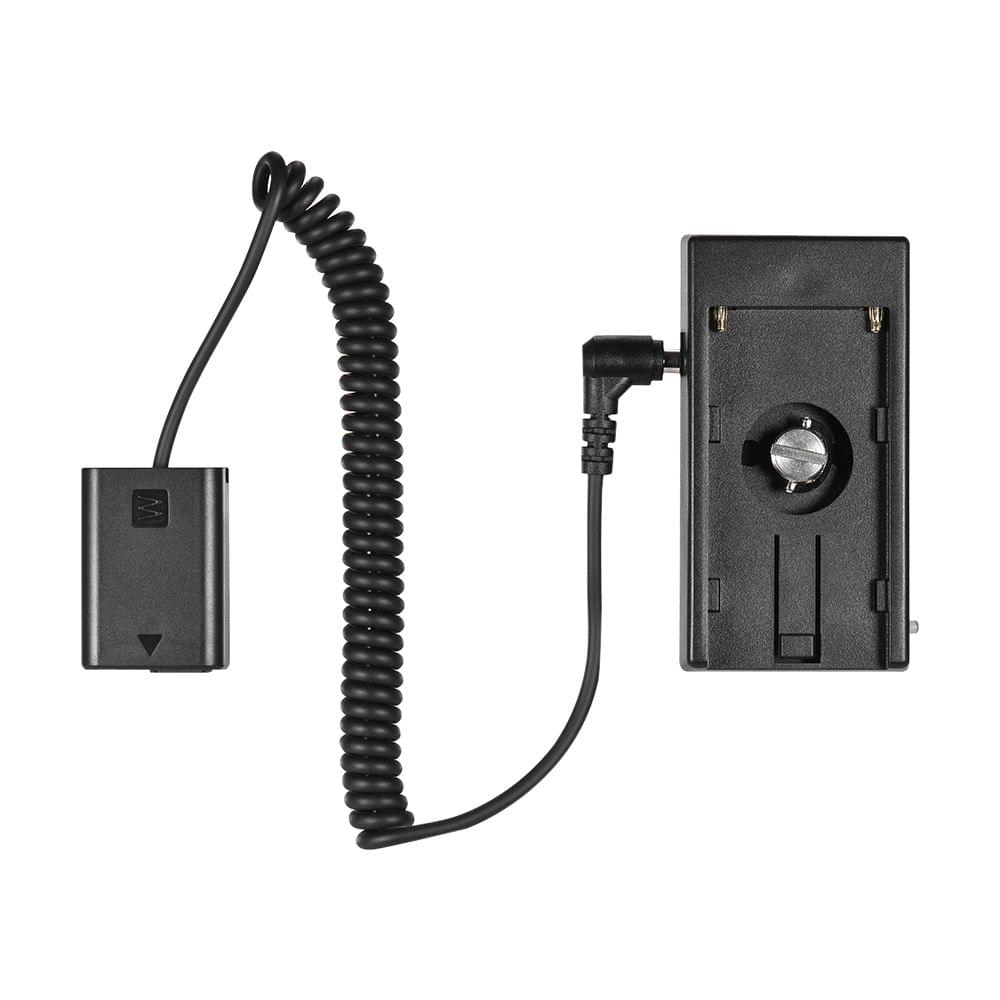 Andoer NP-F970 to NP-FW50 Dummy Battery Mount Plate Adapter - NP-FW50