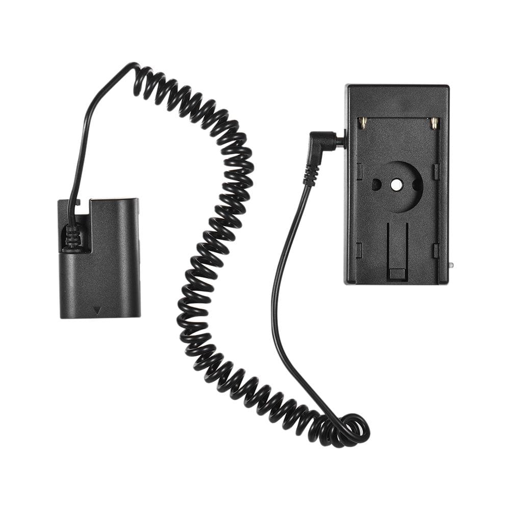 Andoer NP-F970 to LP-E6 Dummy Battery Plate Mount Adapter - LP-E6