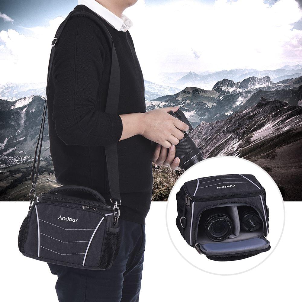 Andoer 600D Fabric Material Stylish Multi-function Camera