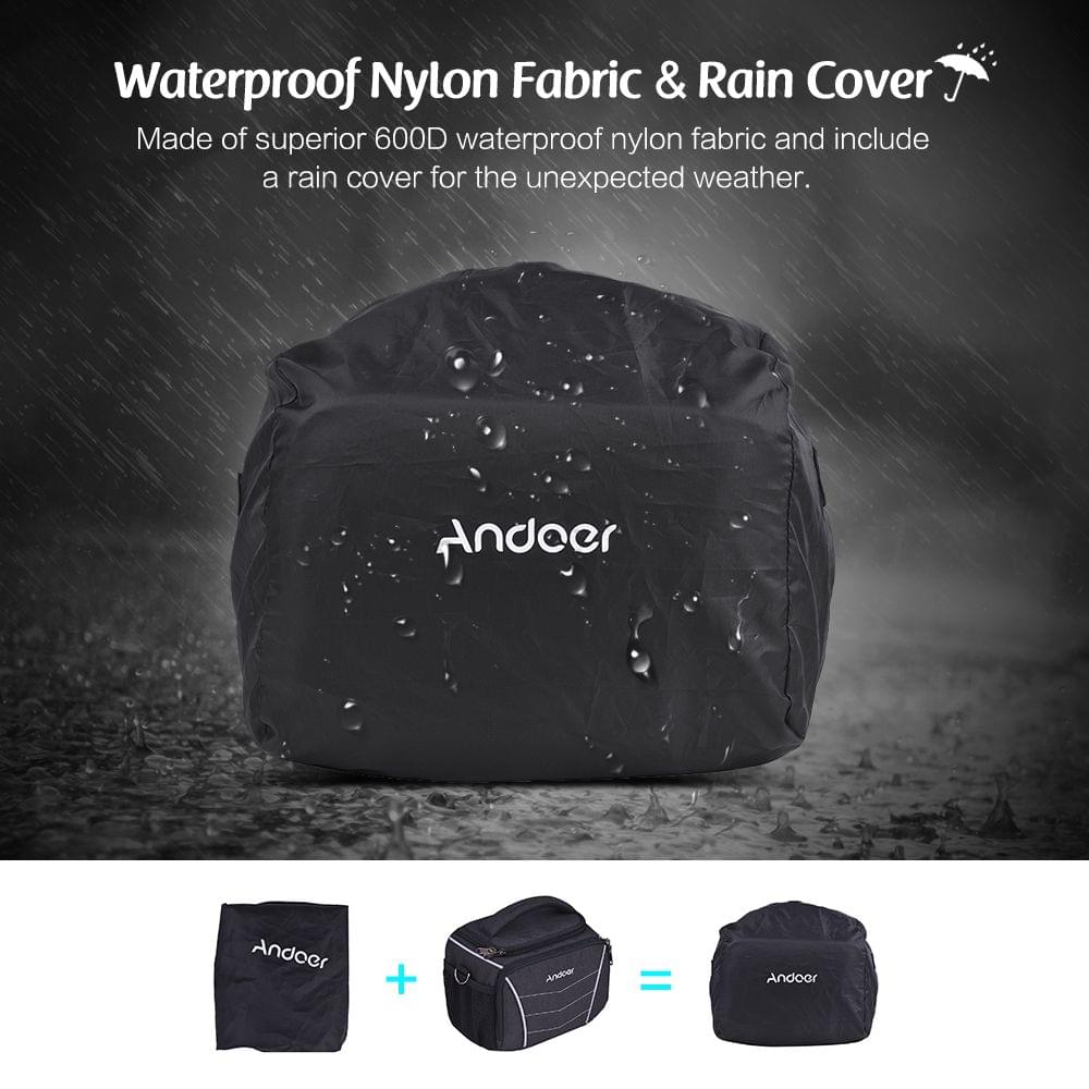 Andoer 600D Fabric Material Stylish Multi-function Camera