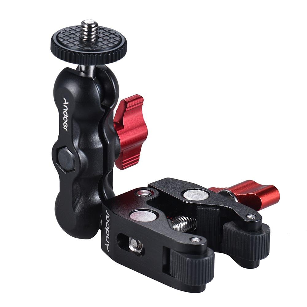 Multi-function Ball Head Clamp Ball Mount Clamp Magic - with magic arm