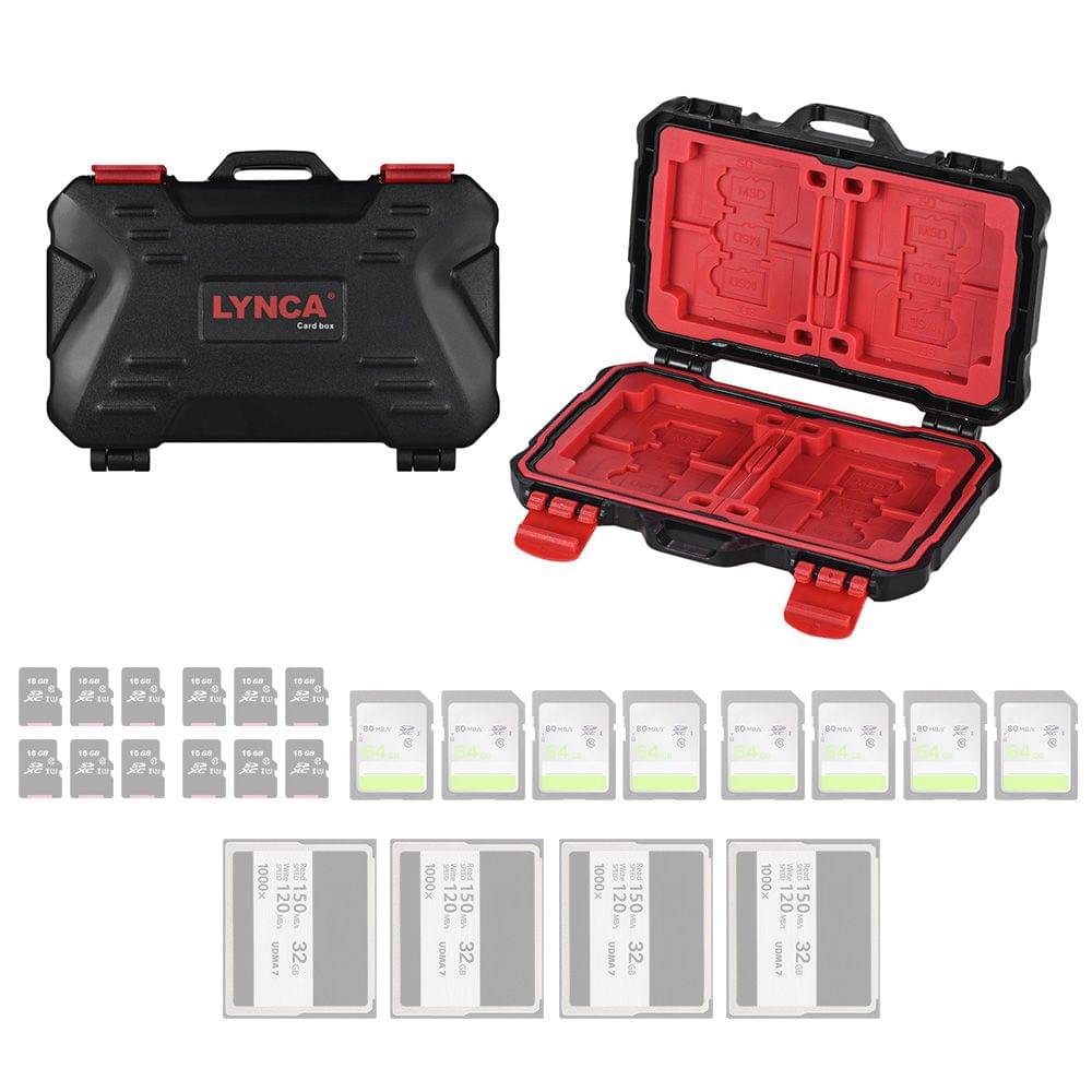 LYNCA KH 10 Water-resistant CF/SD/SDHC/TF/MSD Memory Card - Medium