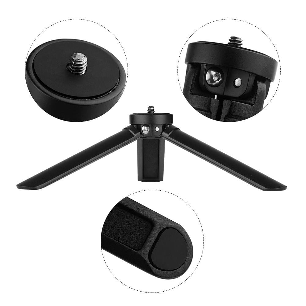 Aluminum Alloy Table Tripod Foldable Desktop Tripod for DSLR