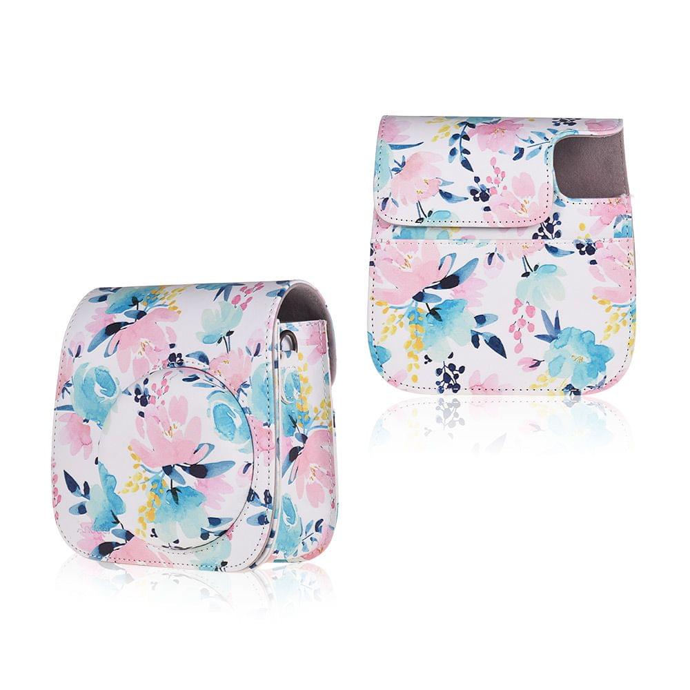 Andoer Camera Case Protective PU Leather Bag with Strap