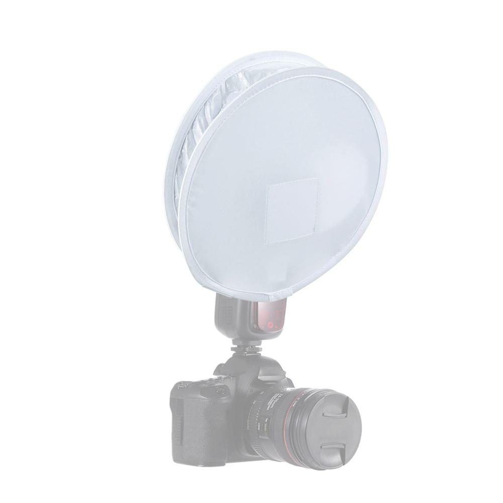 Multifunctional 12in Mini Portable Round On-camera Flash