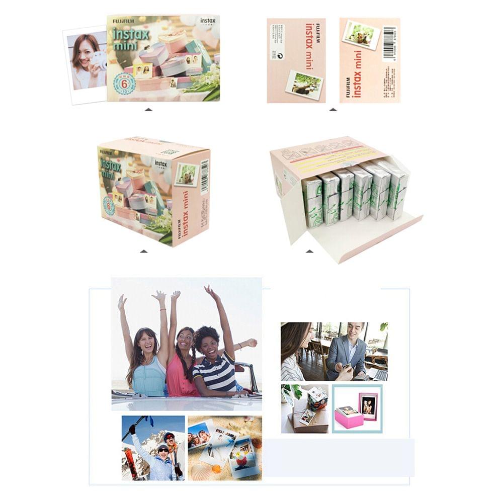 Fujifilm Instax Mini Camera Instant Film Photo Paper White