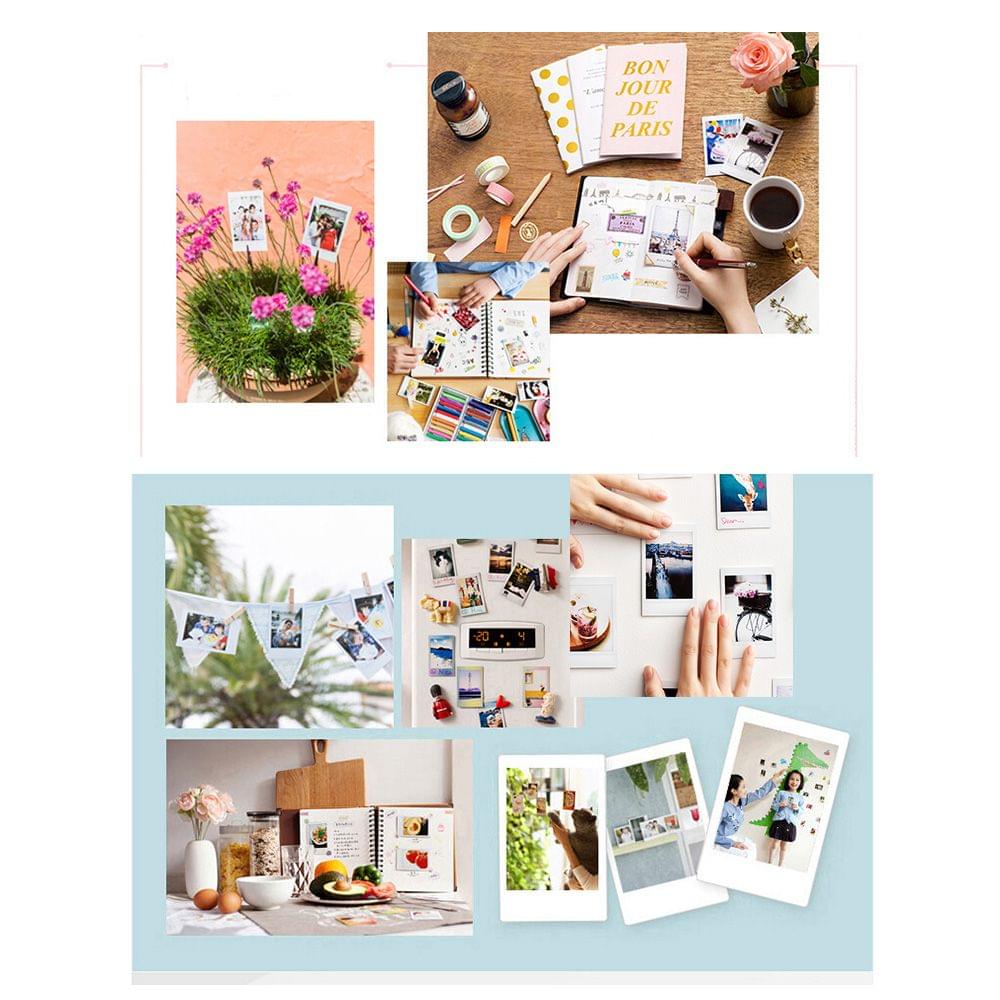 Fujifilm Instax Mini Camera Instant Film Photo Paper White