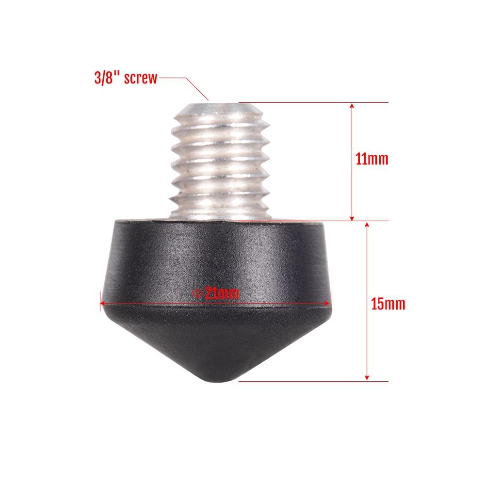 Universal Anti-slip 3/8 Inch Tripod Monopod Rubber Foot