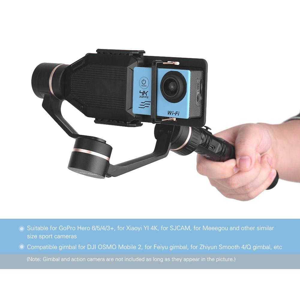 Action Camera Switch Mount Plate Adapter Aluminum Alloy for