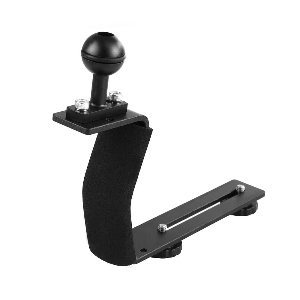Aluminum Alloy Diving Handle Tray Bracket Single Handheld