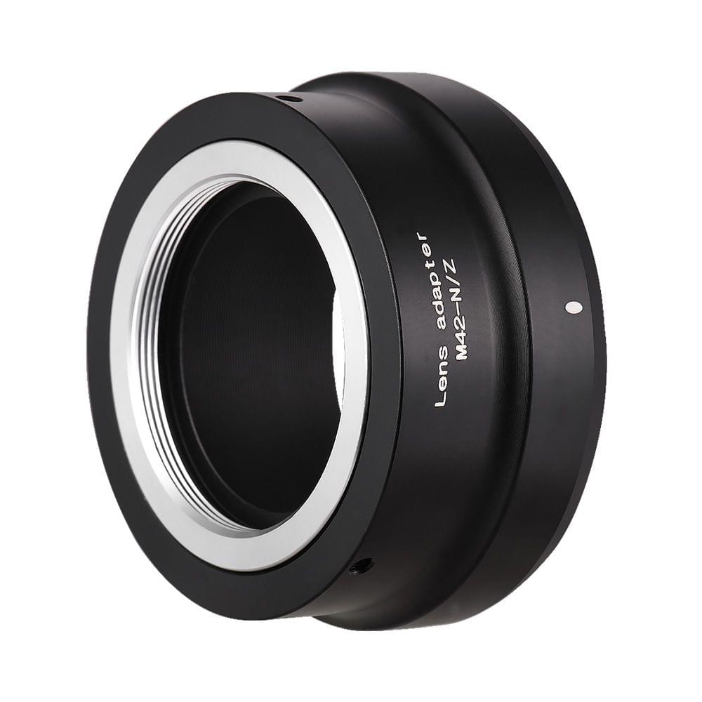 Lens Mount Adapter Ring Aluminum Alloy for M42-Mount Lens to - M42-NZ