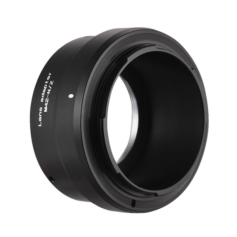 Lens Mount Adapter Ring Aluminum Alloy for M42-Mount Lens to - M42-NZ