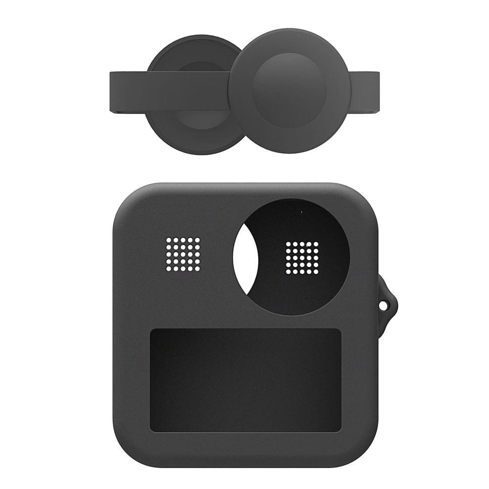 PULUZ For GoPro MAX Dual Len Caps Case Cover + Body Soft