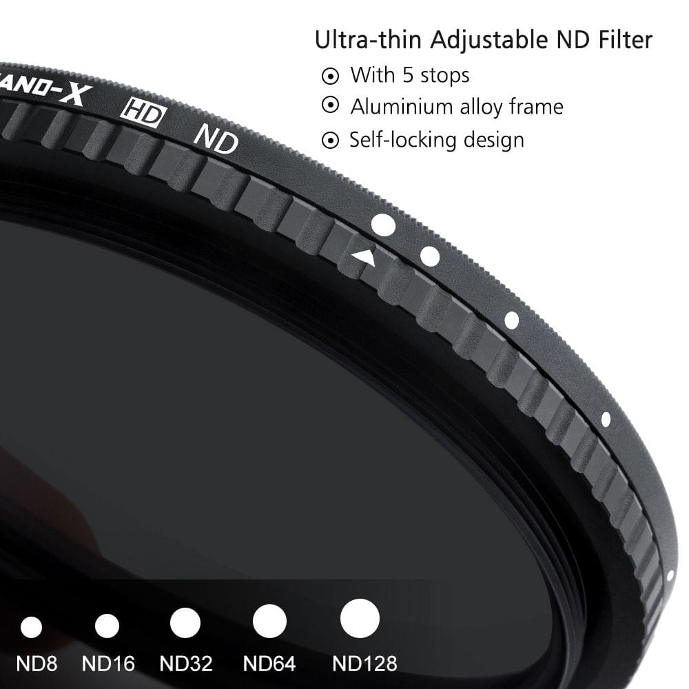 K&F CONCEPT 67mm Ultra-thin Adjustable Variable Neutral - 67mm