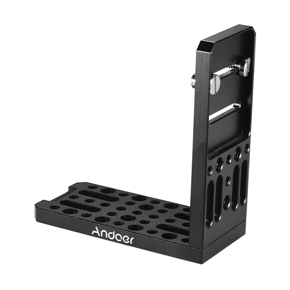 Andoer Universal Camera L-Shape Bracket Plate Holder 1/4 &