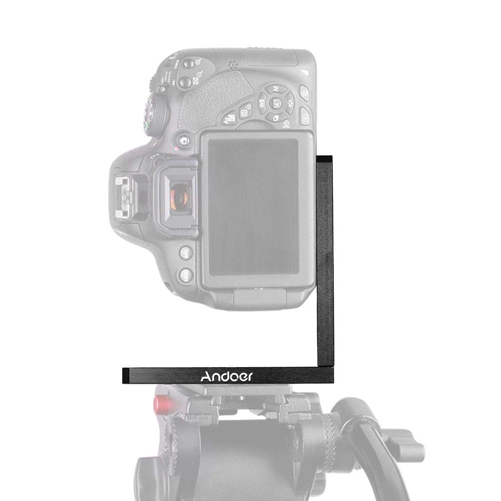 Andoer Universal Camera L-Shape Bracket Plate Holder 1/4 &