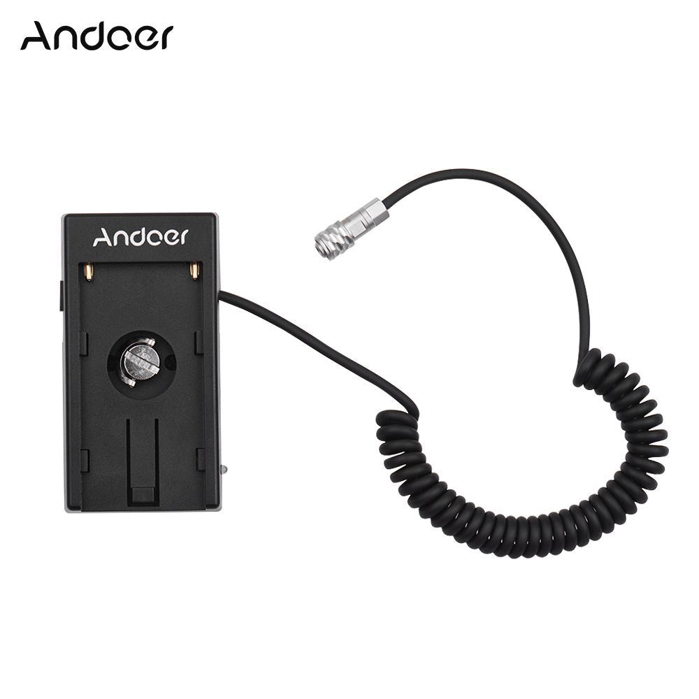 Andoer Blackmagic Cinema Camera BMPCC 4K Power Supply Mount - Spring Wire