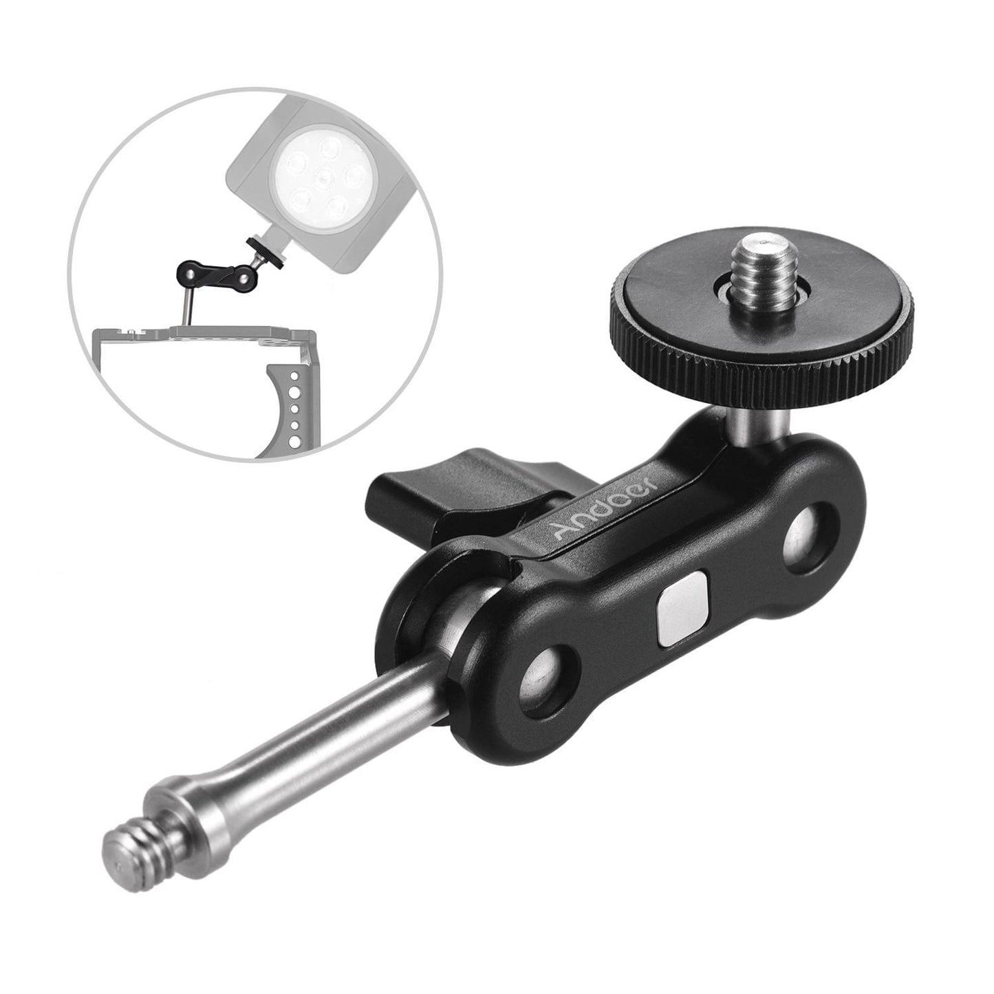 Multi-functional Dual Ball Head Mount Adapter