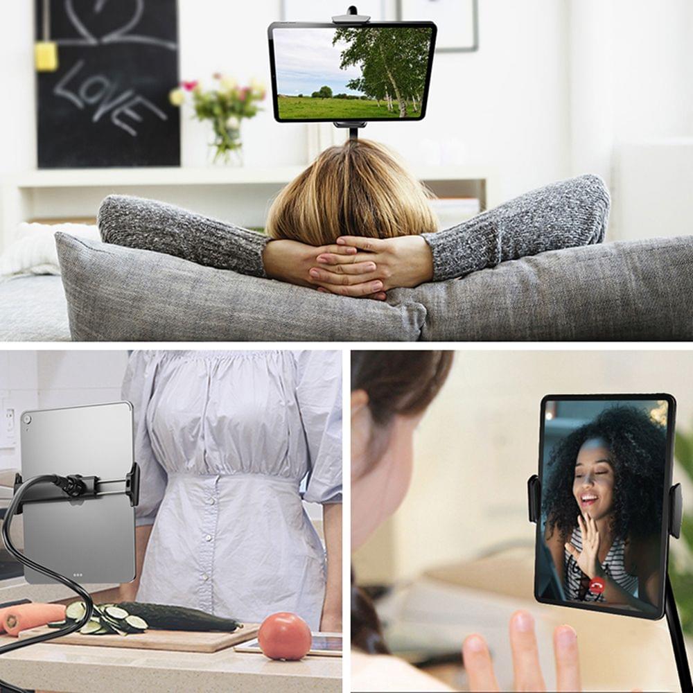 360 Degrees Rotatable Flexible Arm Desk Phone Support Lazy