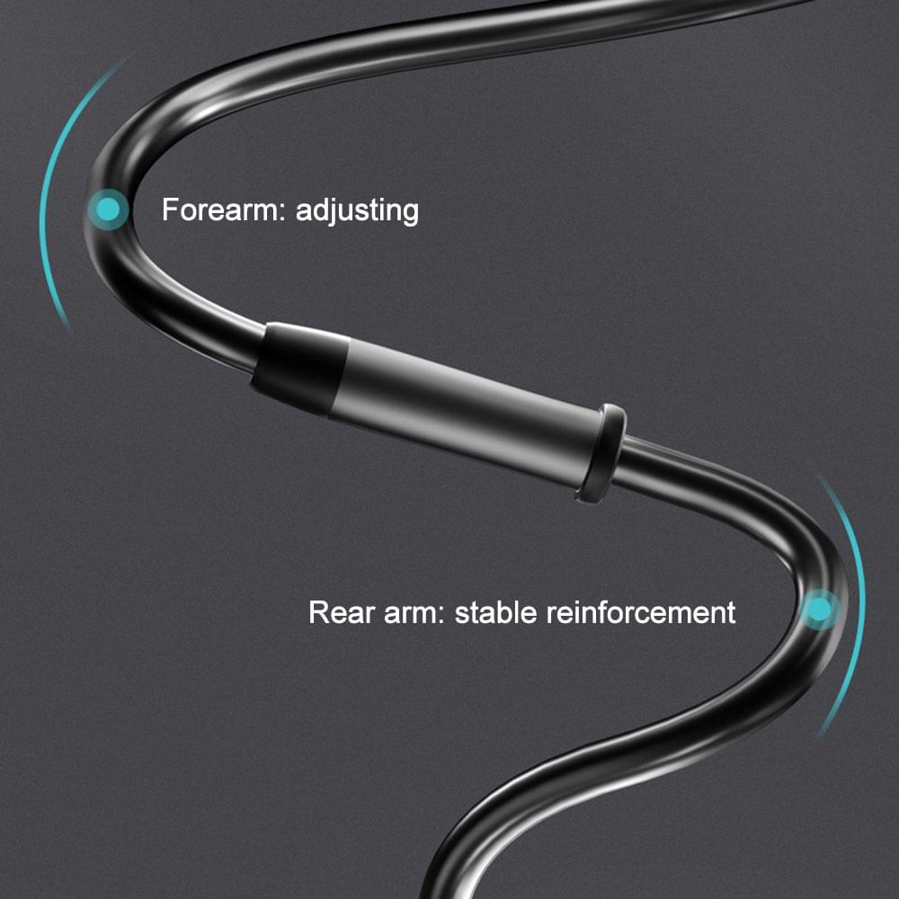 360 Degrees Rotatable Flexible Arm Desk Phone Support Lazy