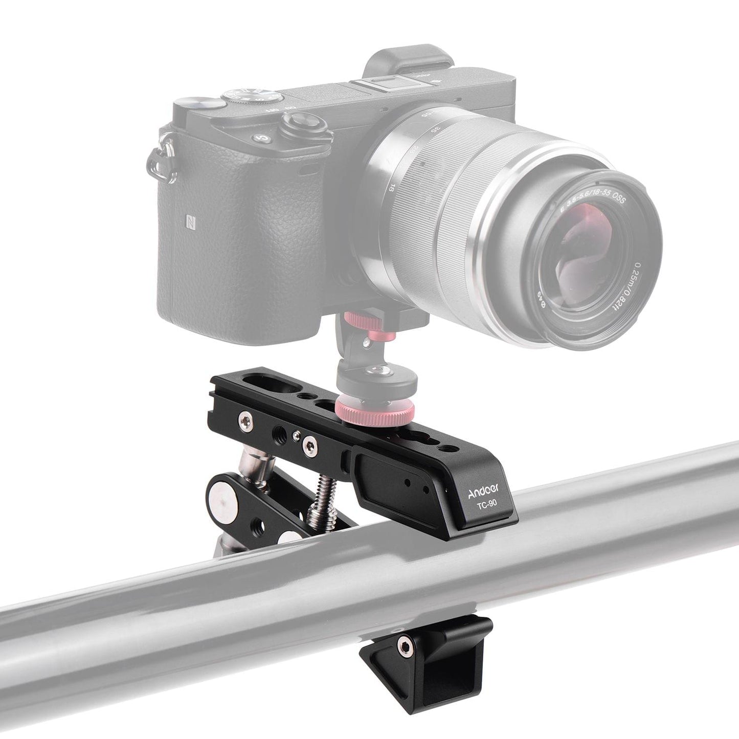 Andoer TC-90 Heavy Duty Clamp Mount Photography Bracket
