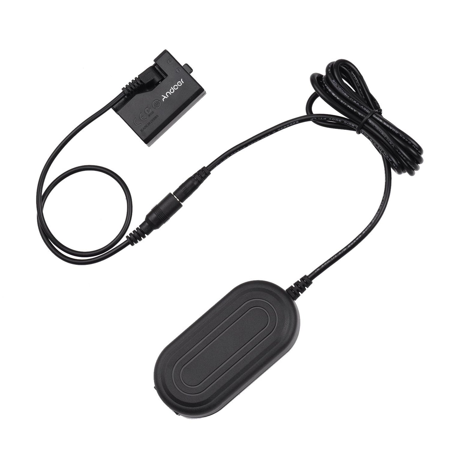 Andoer ACK-E10 AC Power Adapter Dummy Battery Coupler - EU Plug