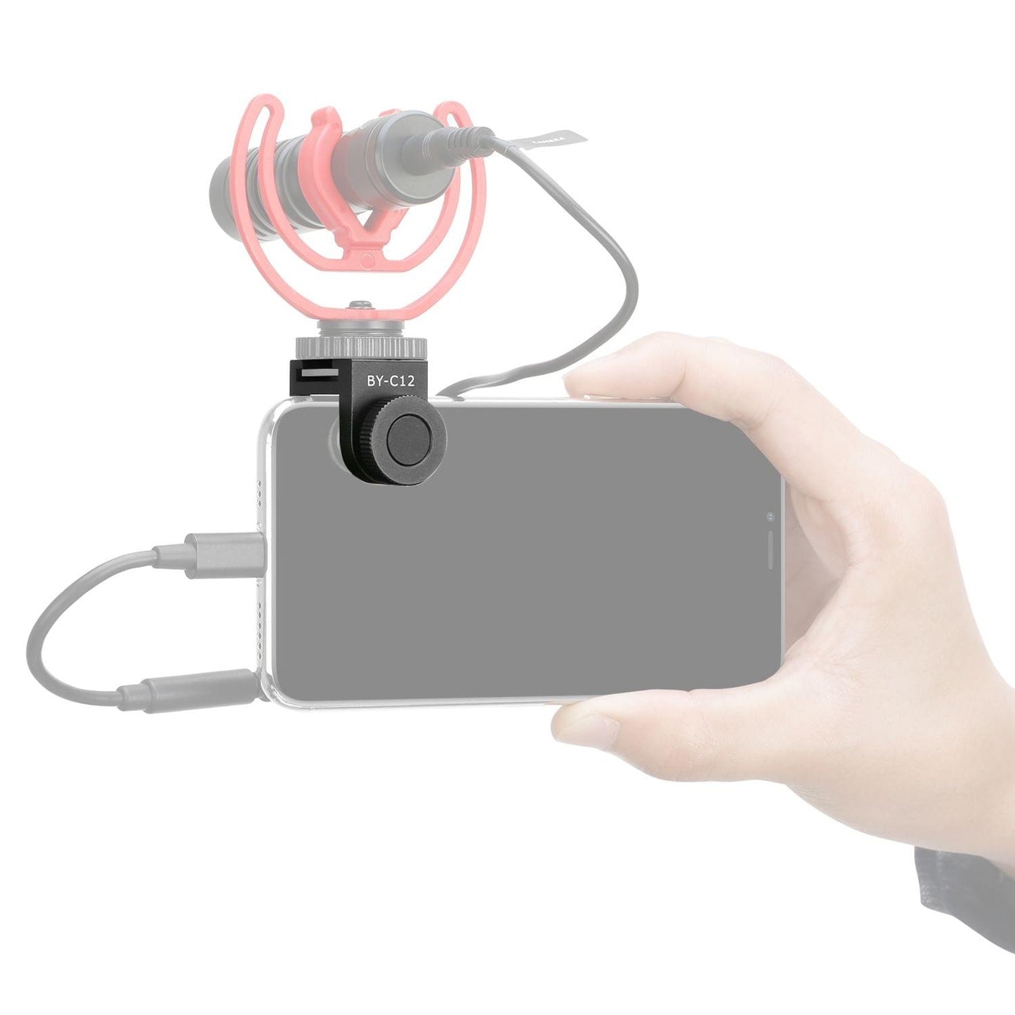 BY-C12 Universal Smartphone Cold Shoe Bracket