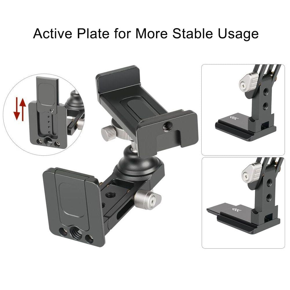 Andoer SJ-04 Phone Clip Cellphone Holder Clamp Desktop Stand