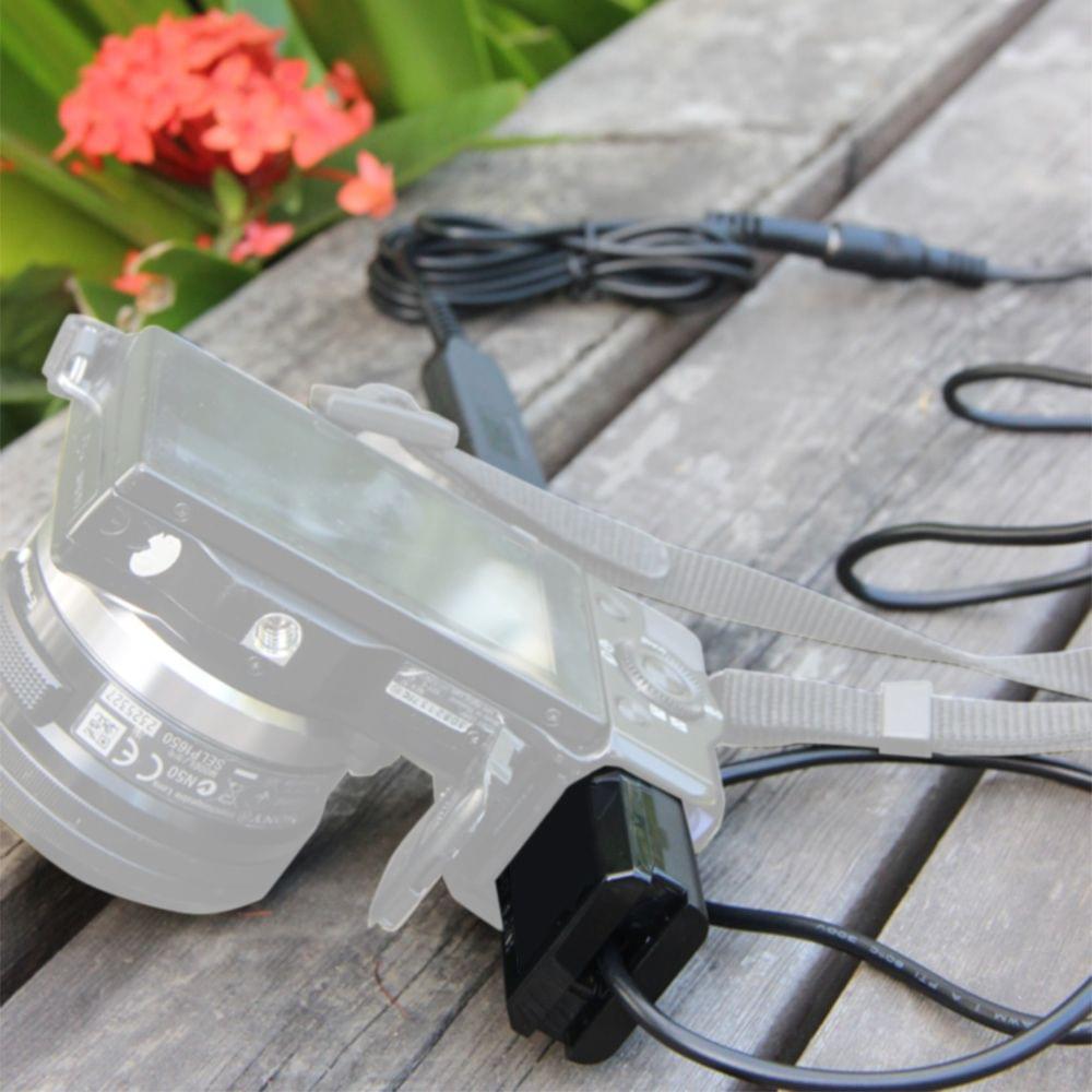 Docooler NP-FW50 Dummy Battery + DC Power Bank (5V 2A) USB