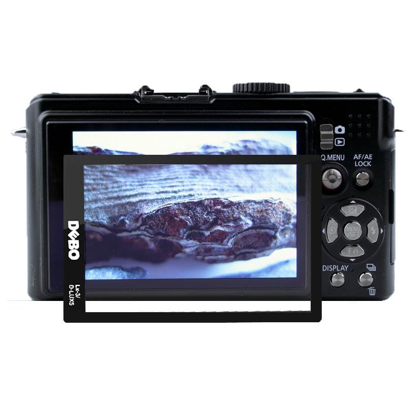 DEBO Optical Glass LCD Screen Protector for Leica LX-3 / Panasonic D-LUX5