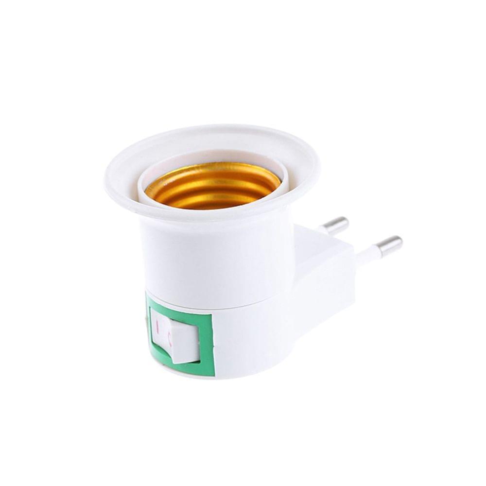 3PCS EU Plug to E26/E27 Adapter LED Light Bulb Converter - EU Plug