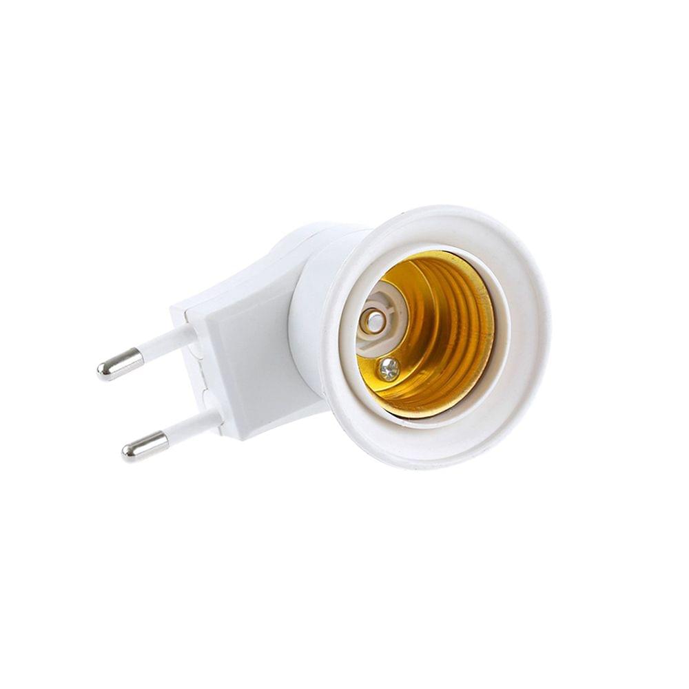 3PCS EU Plug to E26/E27 Adapter LED Light Bulb Converter - EU Plug