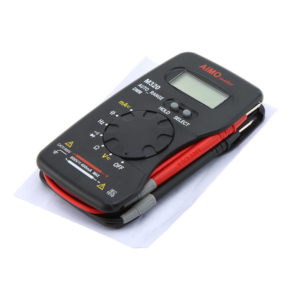 M320 Pocket Size Handheld LCD Digital Multimeter DMM
