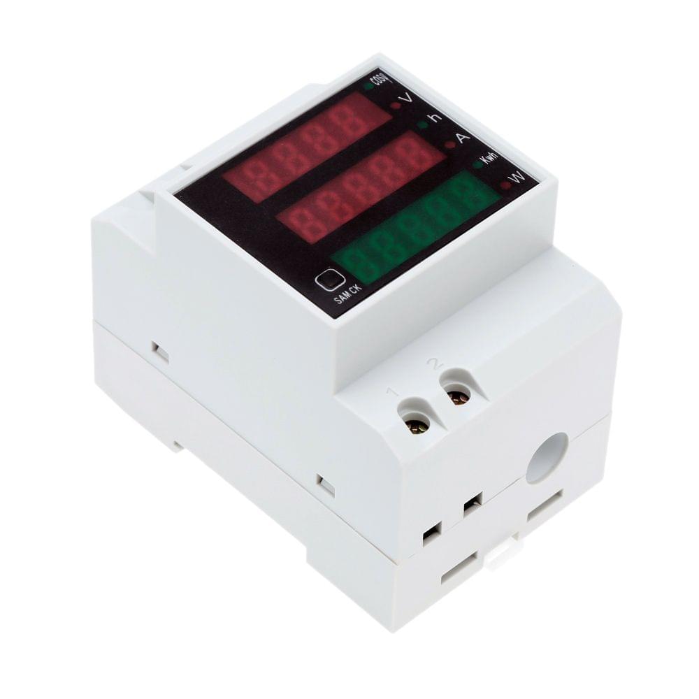 AC80-300V 100A Multi-functional Digital Din Rail Current