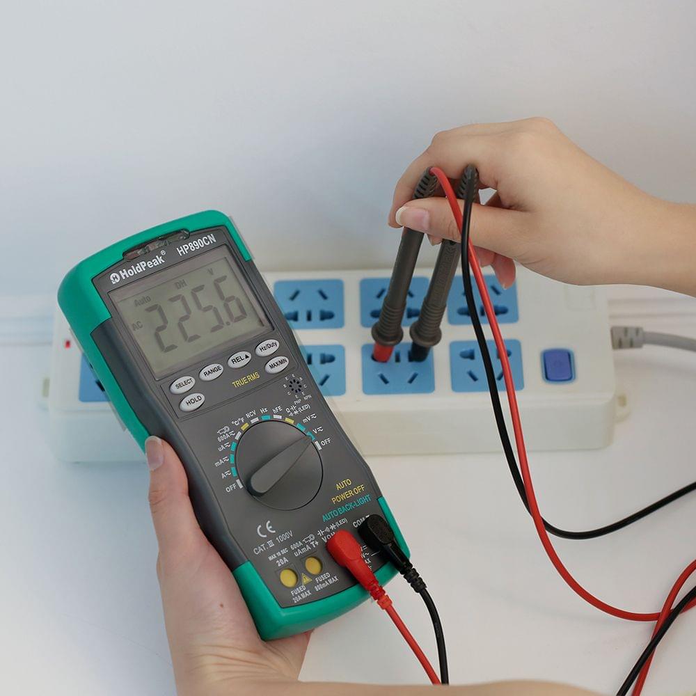 HoldPeak HP-890CN LCD Digital Multimeter DMM with NCV