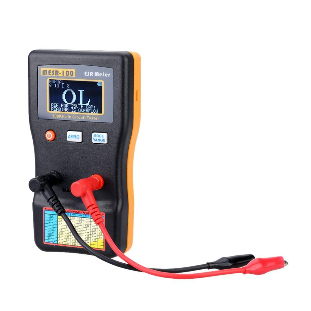 MESR-100 ESR Capacitance Ohm Meter Professional Measuring
