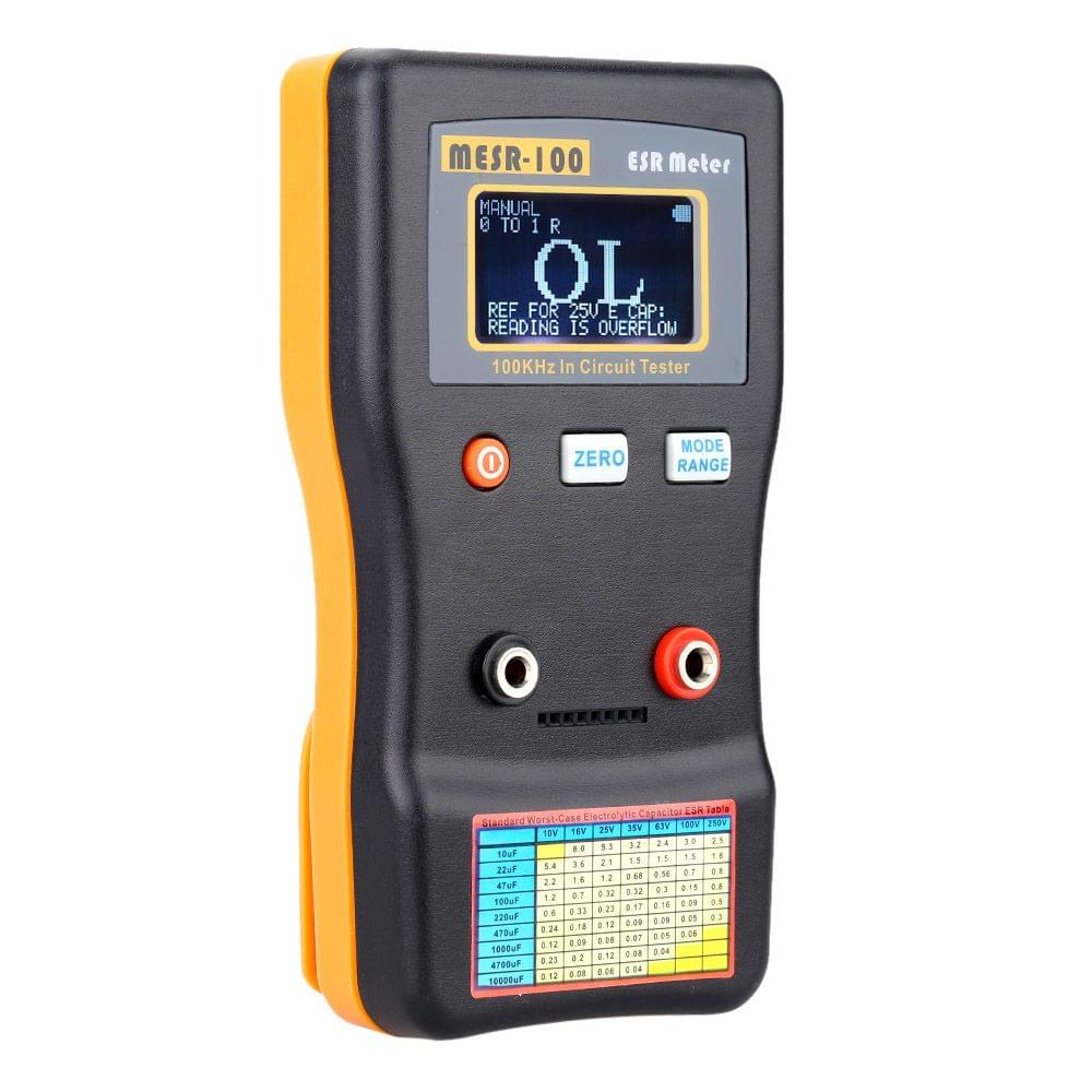 MESR-100 ESR Capacitance Ohm Meter Professional Measuring