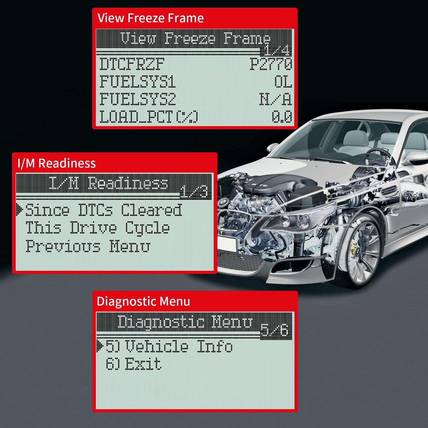 MS309 Universal O-B-D2 Scanner Automotive Engine Fault