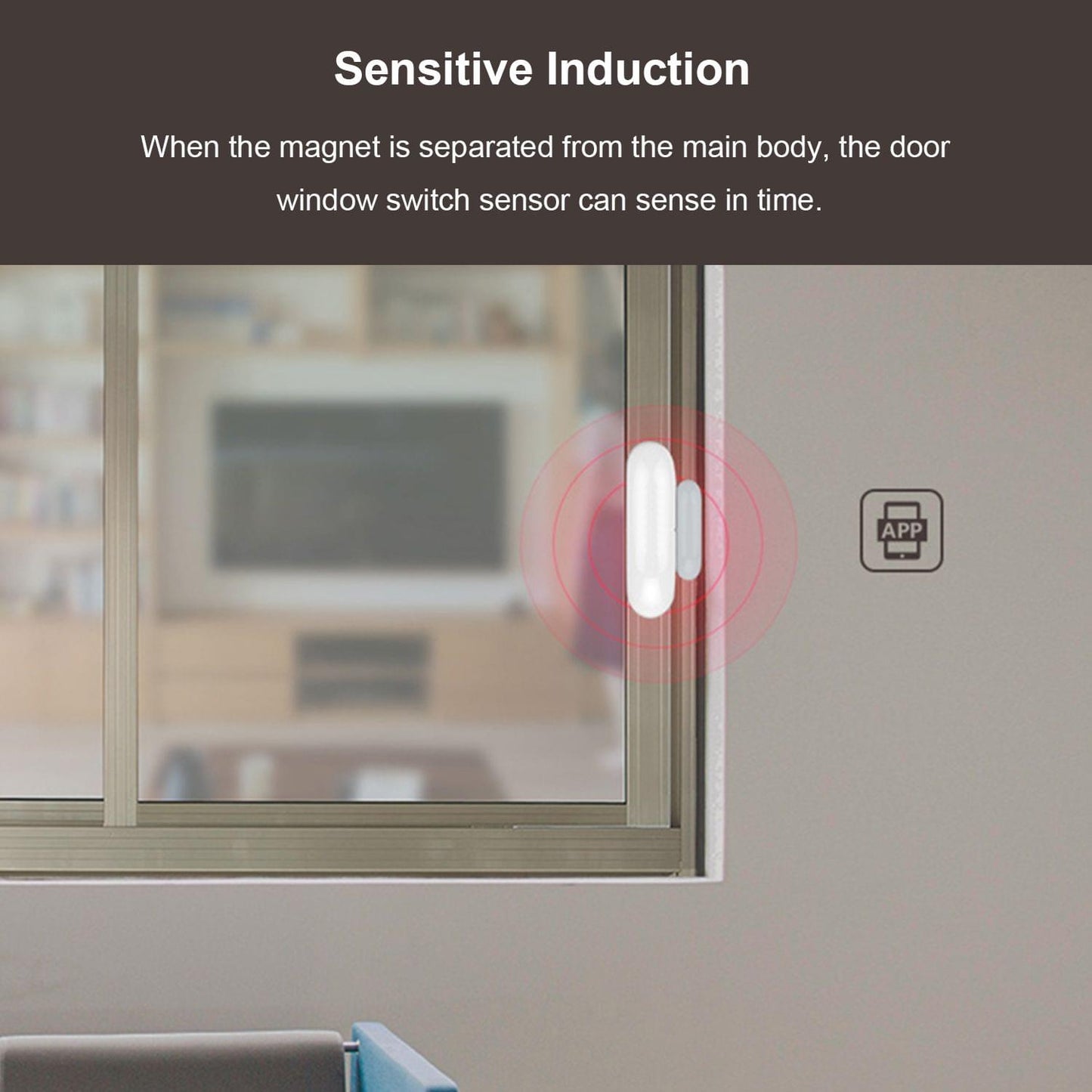 WIFI Door Window Sensor Intelligent Induction Door Window