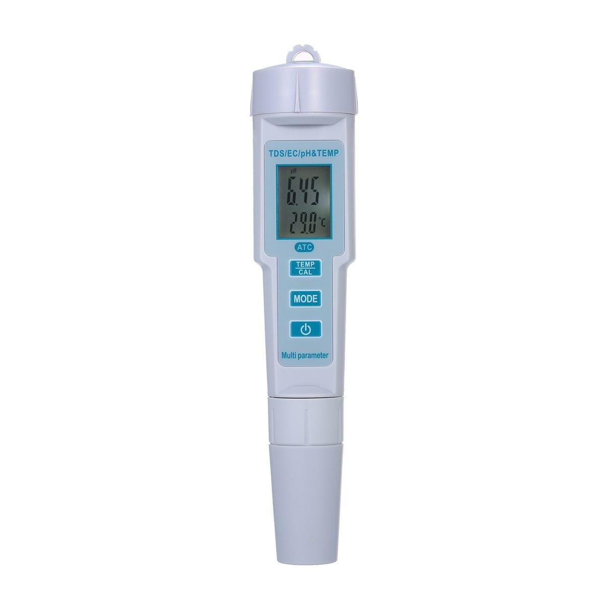 4 in 1 Water Quality Tester pH/EC/TDS/Temperature Meter IP55