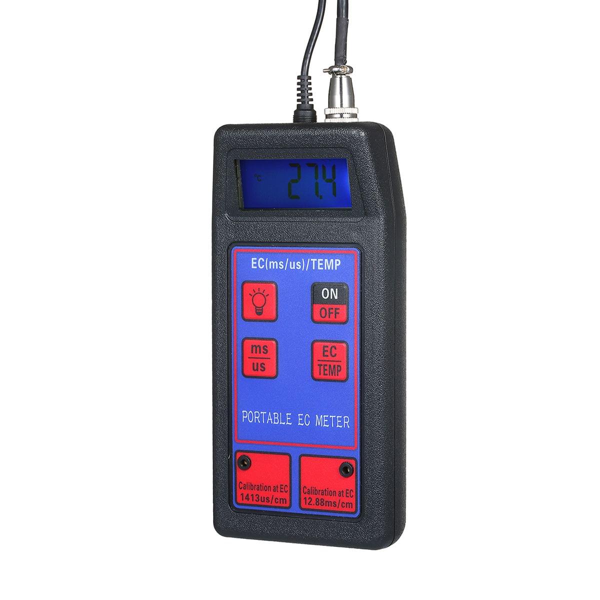 2 in 1 Water Quality Tester EC/Temperature Meter Waterproof