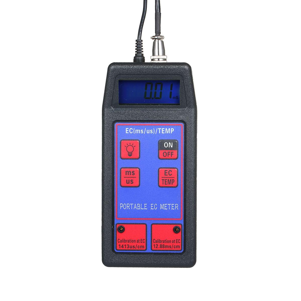 2 in 1 Water Quality Tester EC/Temperature Meter Waterproof