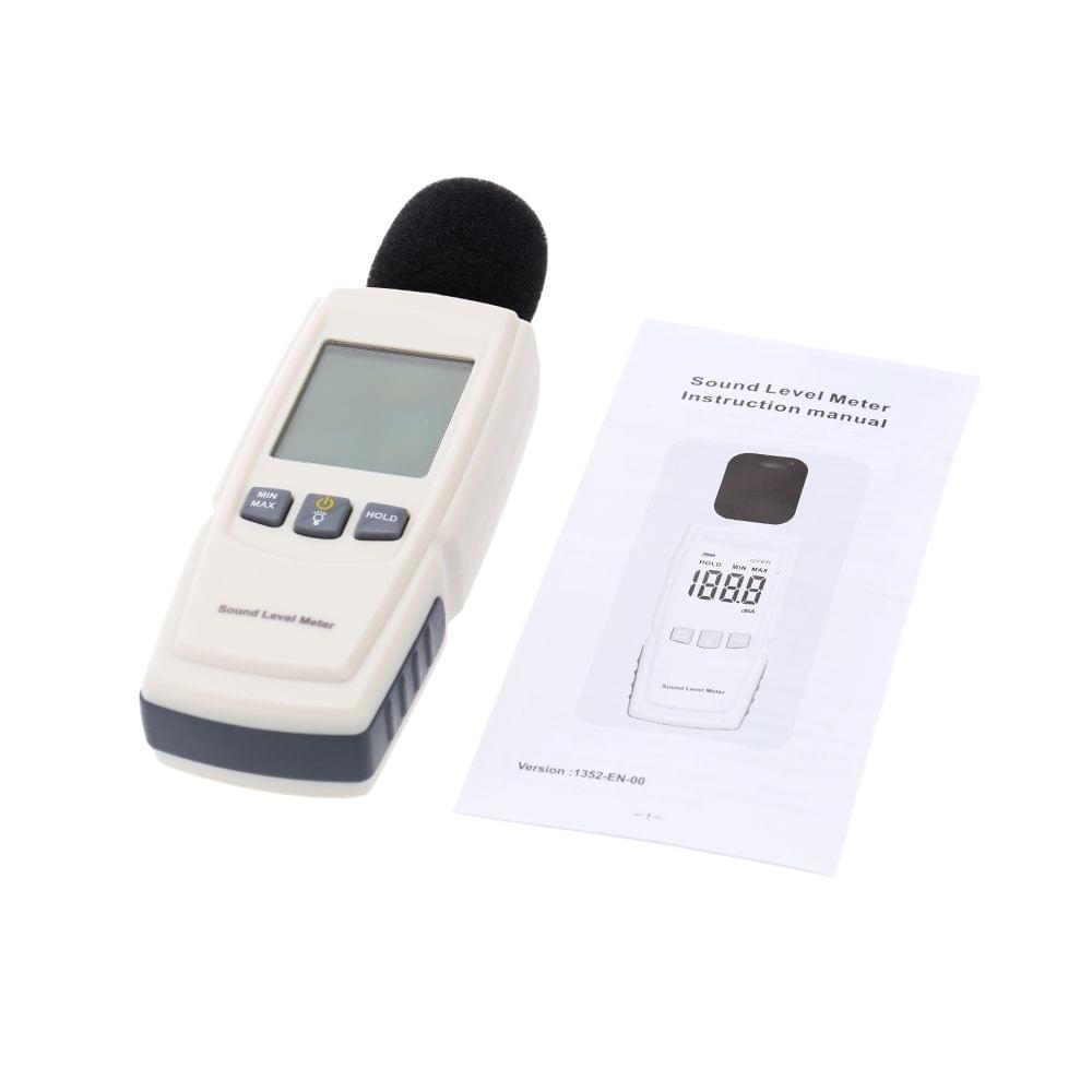 KKmoon LCD Digital Sound Level Meter Noise Volume Measuring