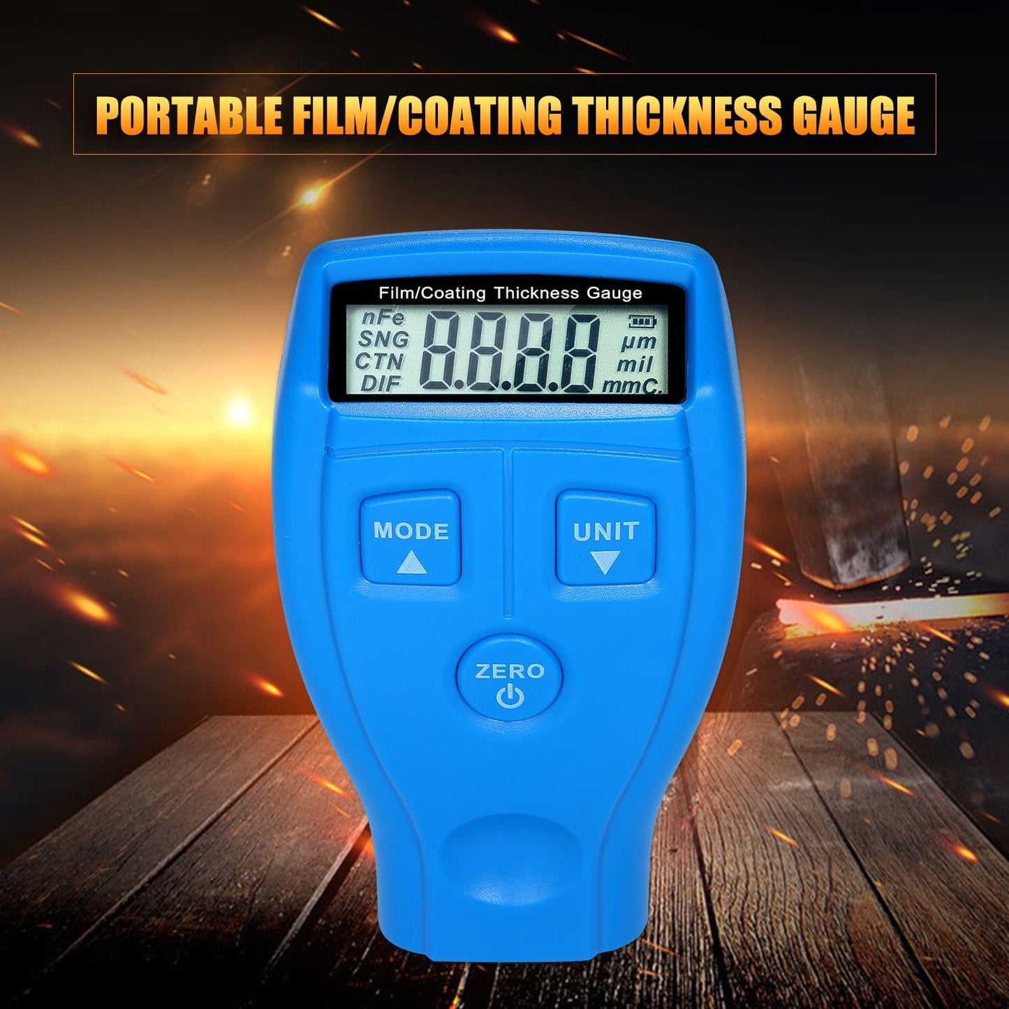 Film/Coating Thickness Gauge Mini Paint Thickness Tester