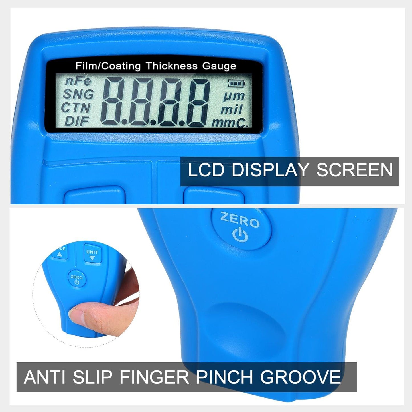 Film/Coating Thickness Gauge Mini Paint Thickness Tester